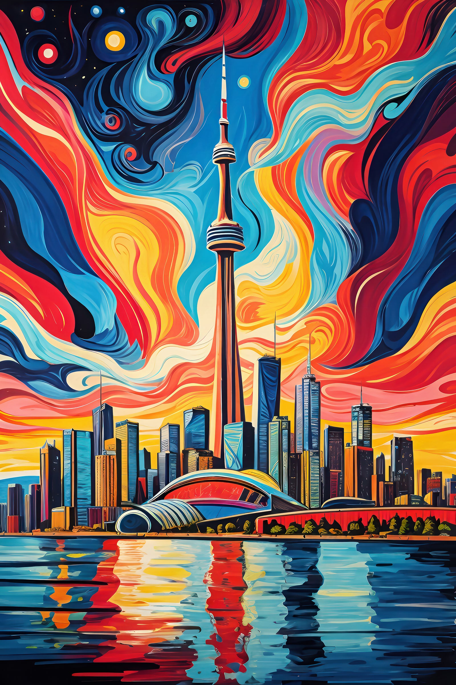 La silhouette de Toronto
