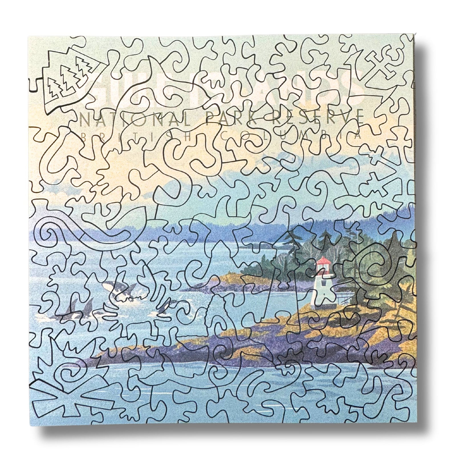 Mini-puzzle des parcs de Gulf Island