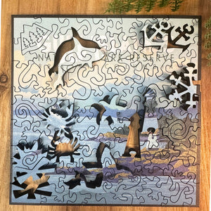 Mini-puzzle des parcs de Gulf Island