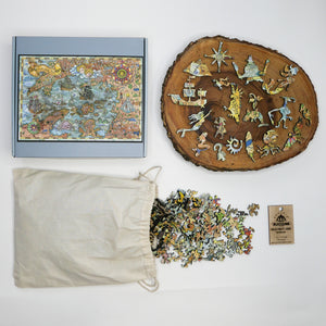 Carte au trésor de la redoutable pirate Abbie